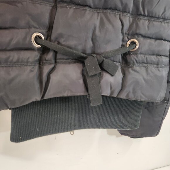 Vintage Le Chateau Cropped Puffer Bomber Jacket Size Small - Picture 7 of 14